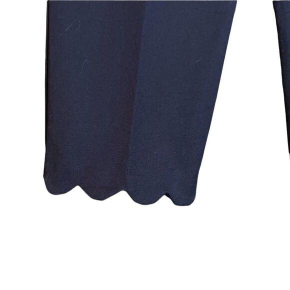 NWT! Talbots navy Chatham crop pants - Picture 7 of 8